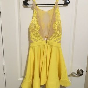 Yellow dress